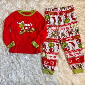 Grinch - Don’t Be A Grinch Pajama Set ( 2pc )